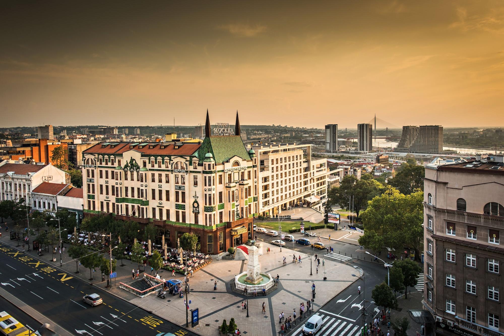 Hotel Moskva Beograd Eksteriør billede